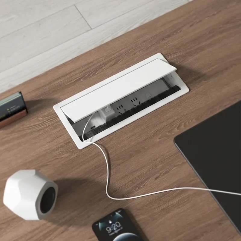 Desk Cable Grommets cable boxes with modular frames