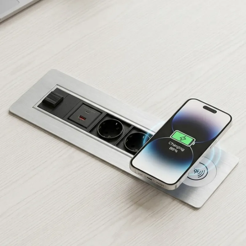 Power & Connectivity Solutions motorized rotating desk sockets & modules