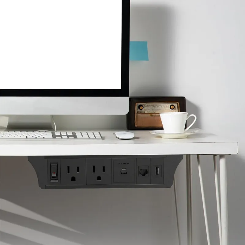Power & Connectivity Solutions under desk sockets & modules