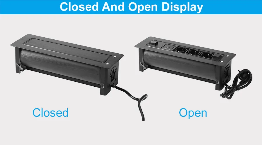 Closed And Open Display