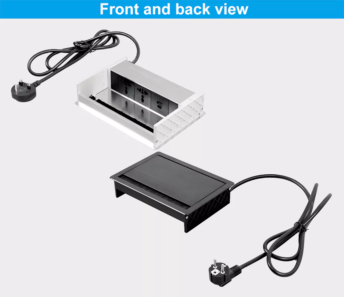 Flip-Up Desk Power Socket