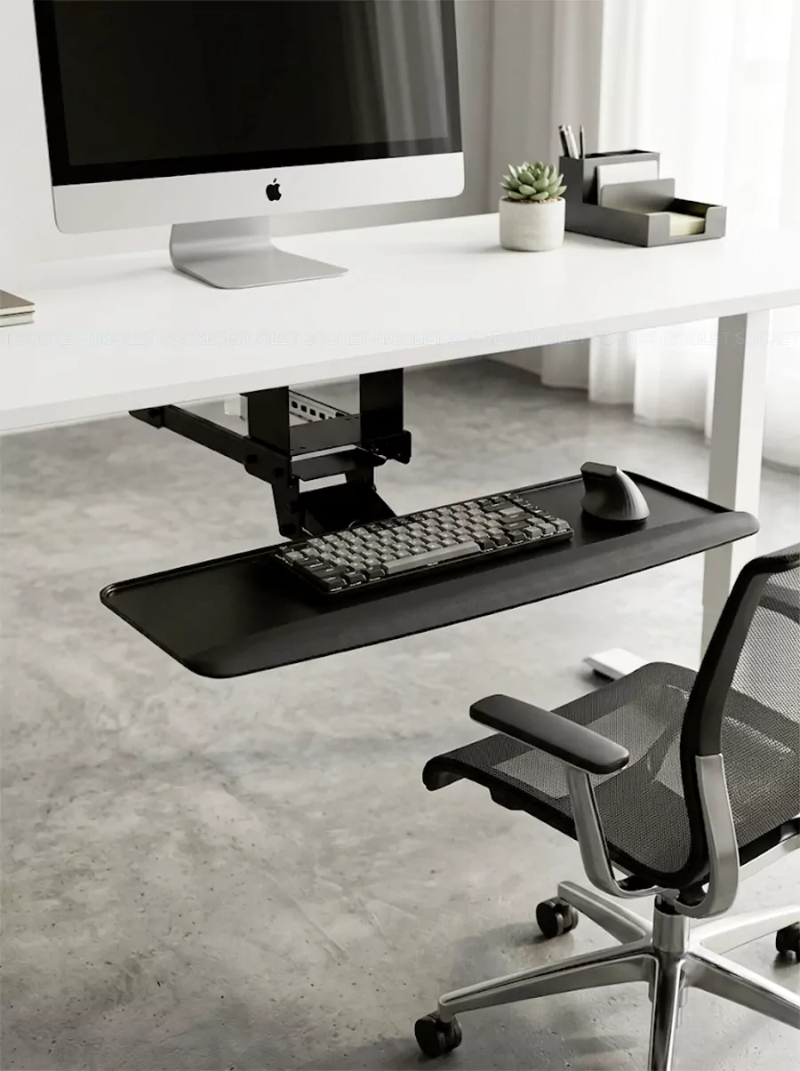 Keyboard Trays & Drawer Systems Heavy-duty steel NPK-12 Under-Desk Keyboard Tray