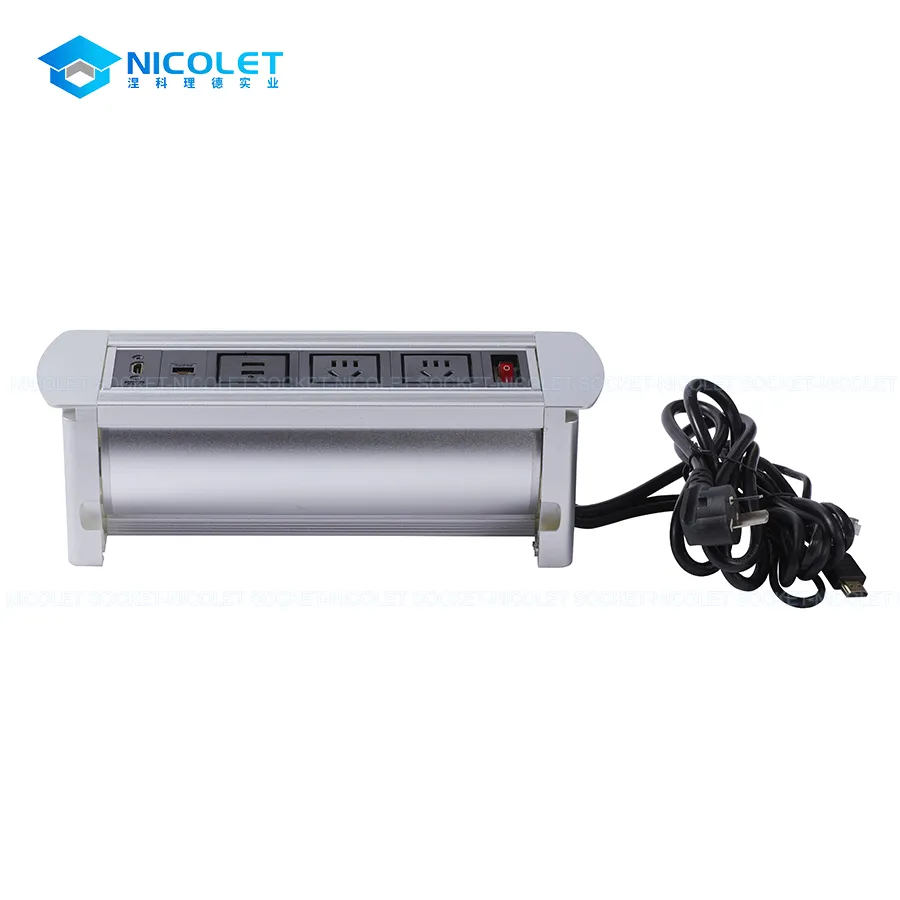 uk manual rotating desk power socket with usb, hdmi, vga for office table | nicolet npr 303e uk manual rotating desk power socket with usb, hdmi, vga for office table | nicolet npr 303e
