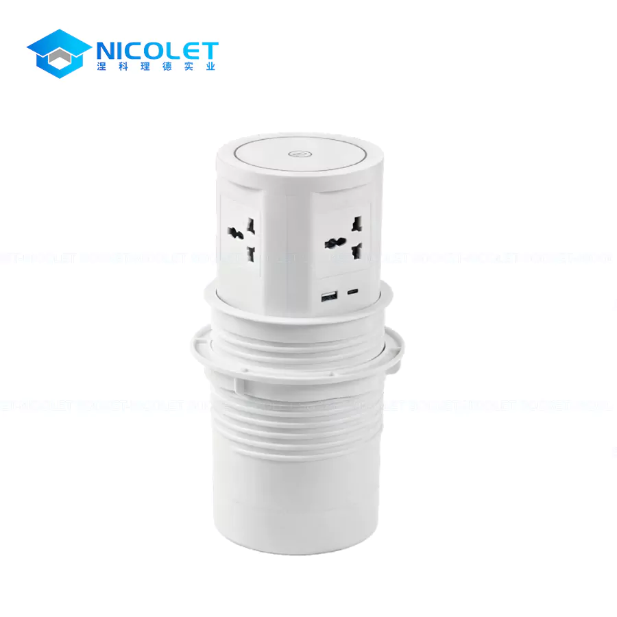 Pneumatic Pop-Up Desk Sockets Pneumatic Pop-Up Desk Sockets