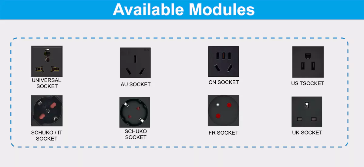 AU Recessed Power Outlet OEM Pop-Up Desktop Sockets With USB for office | Nicolet NPR-027 OEM Pop-Up Desktop Sockets