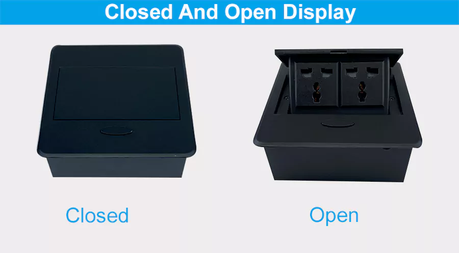 AU Recessed Power Outlet OEM Pop-Up Desktop Sockets With USB for office | Nicolet NPR-027 OEM Pop-Up Desktop Sockets