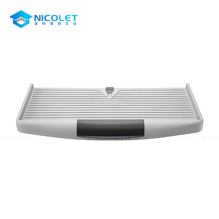 npk 2 ergonomic under desk keyboard tray | compact & height adjustable | nicolet workspace keyboard tray