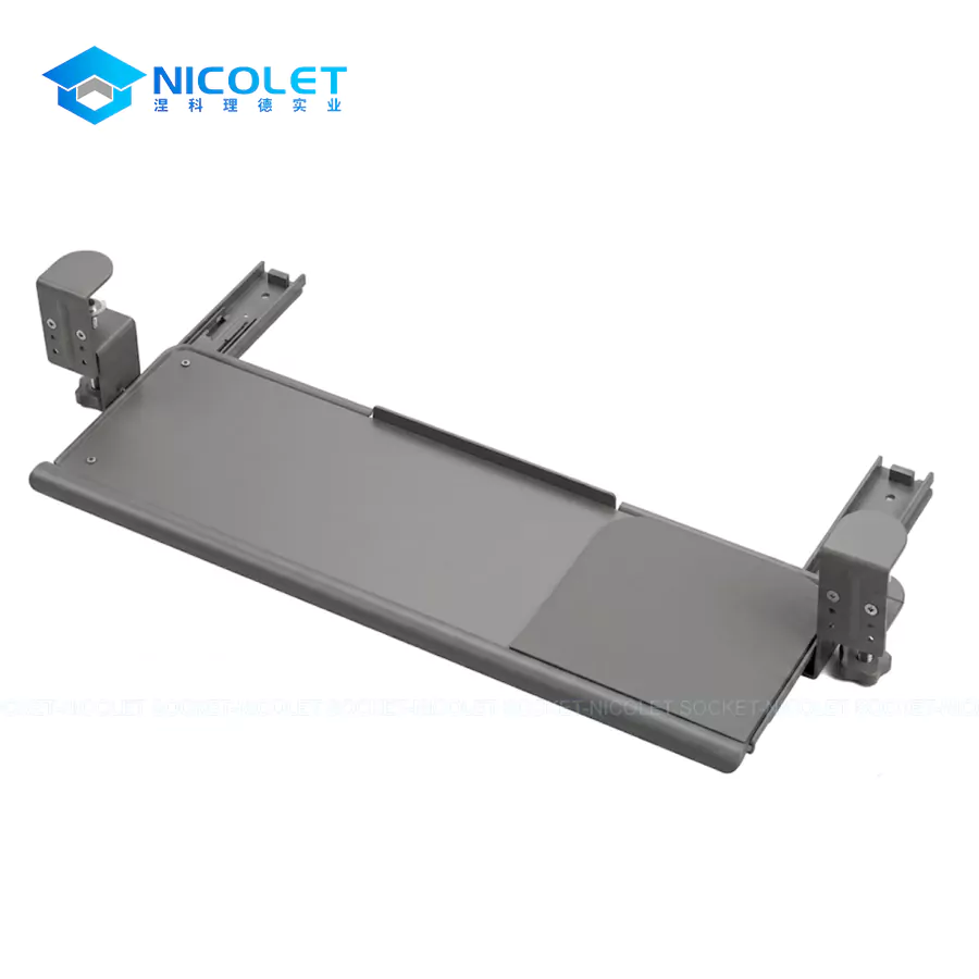 Keyboard Trays & Drawer Systems npk 9 clamp on keyboard tray | cold rolled steel | nicolet workspace