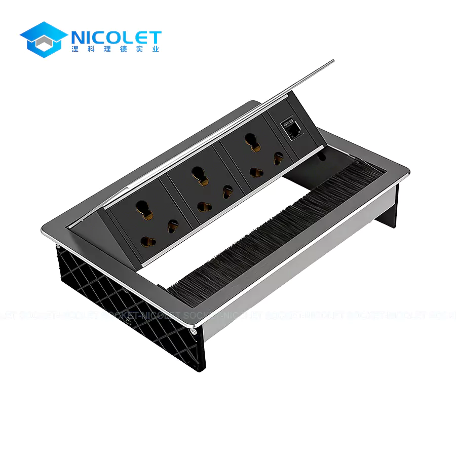NPR-F1584 Flip-Up Desk Power Socket