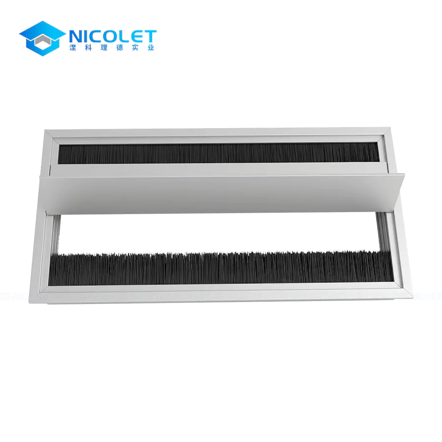 best npg 05b aluminium office workstation cable grommet | nicolet workspace Aluminium Office Workstation Cable Grommet