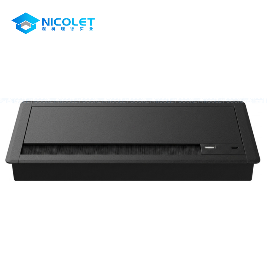 built in usb desk cable grommet 20w fast charge (npg 16) | nicolet workspace Built-in USB Desk Cable Grommet