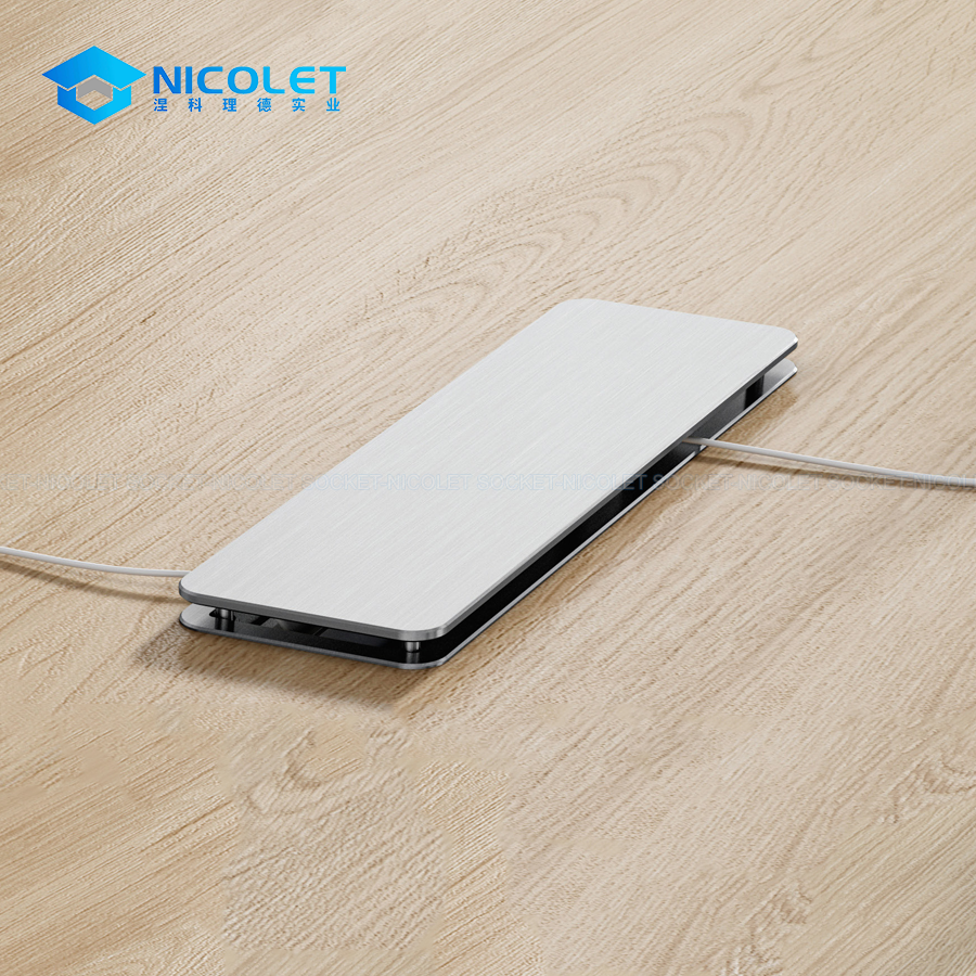new aluminium conference table cable grommet (npg 17) | nicolet workspace NEW Conference Table Cable Grommet