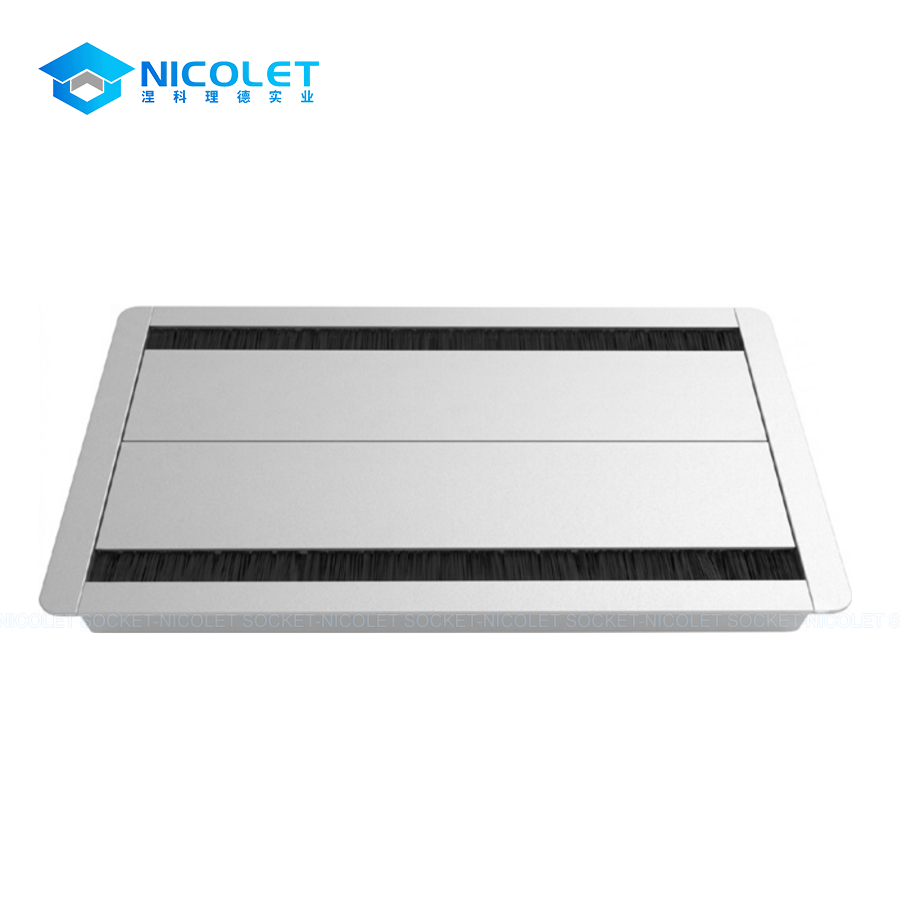 npg 24 oem dual flip up desk cable grommet manufacturer | nicolet workspace OEM Customized Desk Cable Grommet Manufacturer