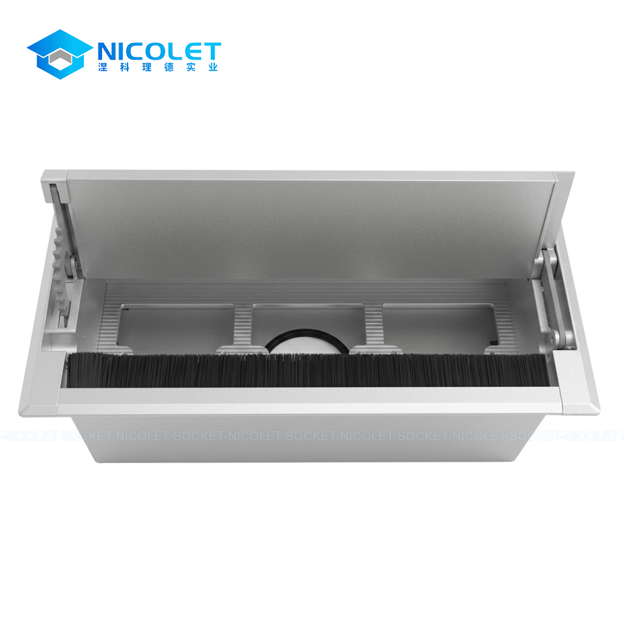 Cable Boxes with Modular Frames Dual-Sided Soft Close Cable Box