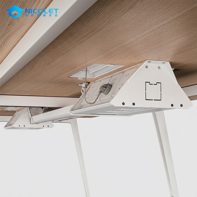 Under-Desk Trays & Enclosures wholesale aluminum under desk cable tray npe 31 | nicolet workspace