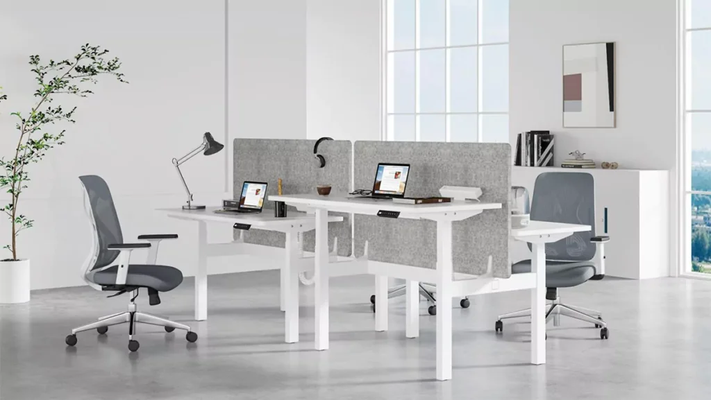 custom desk power modules workplace connectivity