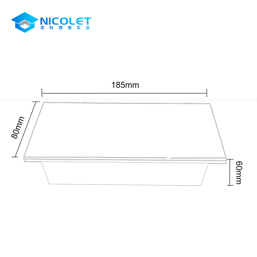 npr s1850 sliding cover desk socket | 65w pd recessed power strip | nicolet Sliding Cover Desk Socket
