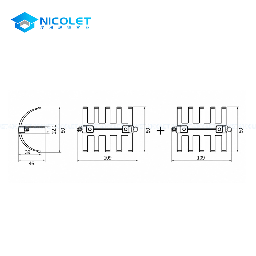 npc 01 under desk cable management comb | nicolet workspace Under-Desk Cable Management Comb