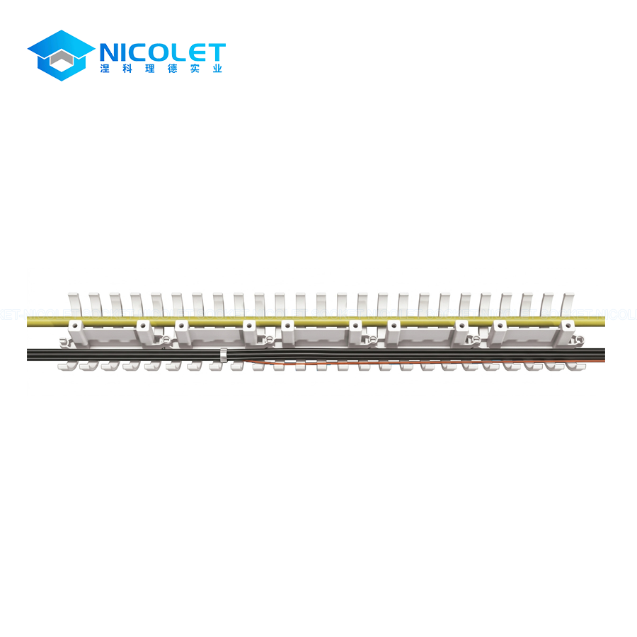 Cable Clips & Route Organizers Under-Desk Cable Management Comb