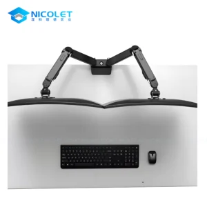 gas spring monitor mount