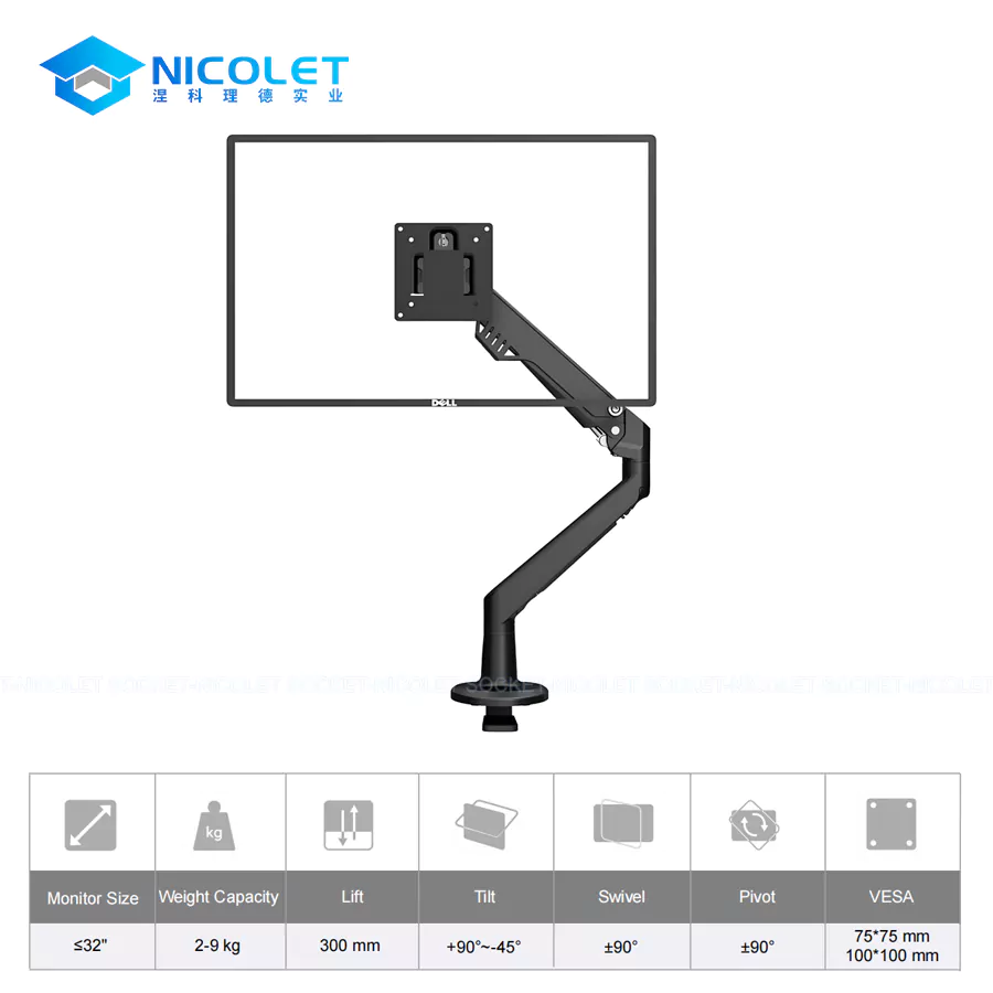 monitor desk mount (2) monitor desk mount