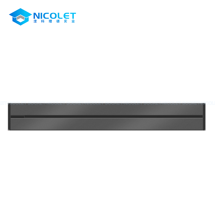 npt 086 oem surface mounted power track sockets | custom length power track | nicolet power track sockets