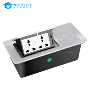Wireless Charging Desk Outlet
